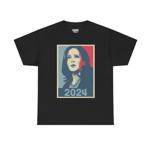 Kamala Harris Merch - Kamala Harris Signature 2024 Black Tee