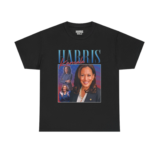 Kamala Harris Merch - Kamala Harris Signature Vintage Black Tee